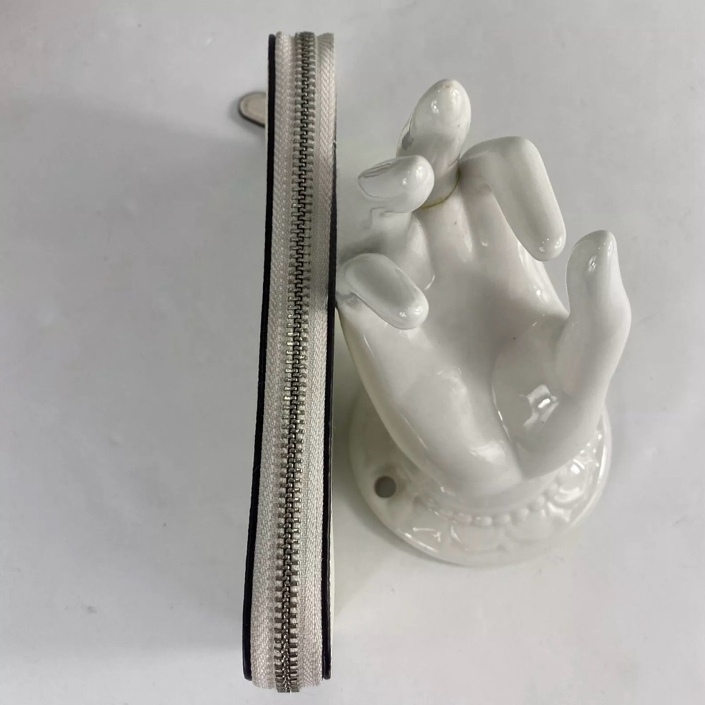 Coach Heart Bandana Rivets wallet Crossgrain leather - Picture 6 of 9